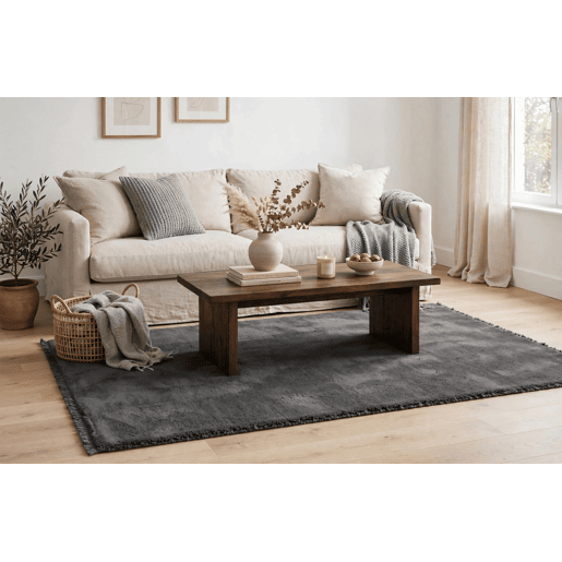 Tapete BUGGY 160x220cm cor cinza Tapete BUGGY 160x220cm cor cinza