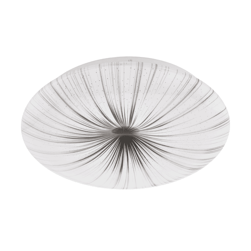 Candeeiro de teto led branco e prateado NIEVES 31cm marca EGLO Candeeiro de teto led branco e prateado NIEVES 31cm marca EGLO