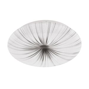 Candeeiro de teto led branco e prateado NIEVES 31cm marca EGLO