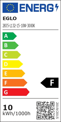 Candeeiro de teto led branco e prateado NIEVES 31cm marca EGLO Candeeiro de teto led branco e prateado NIEVES 31cm marca EGLO