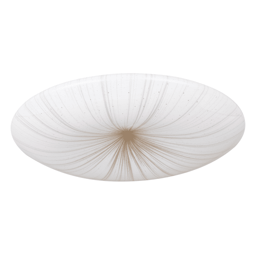 Candeeiro de teto led NIEVES branco e dourado 31cm marca EGLO