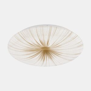 Candeeiro de teto led NIEVES branco e dourado 41cm marca EGLO