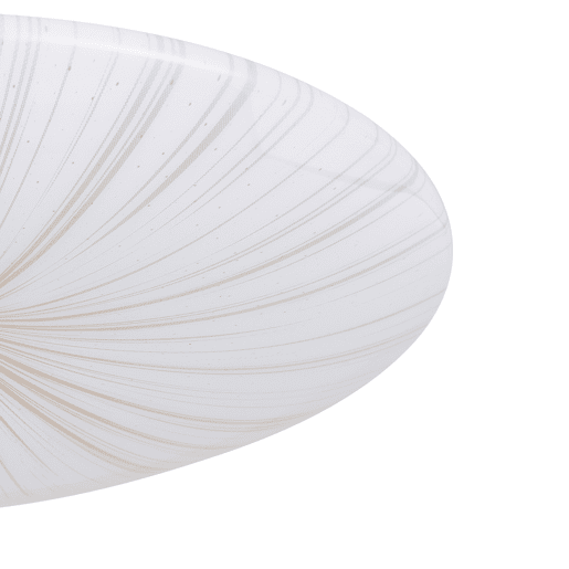 Candeeiro de teto led NIEVES branco e dourado 41cm marca EGLO