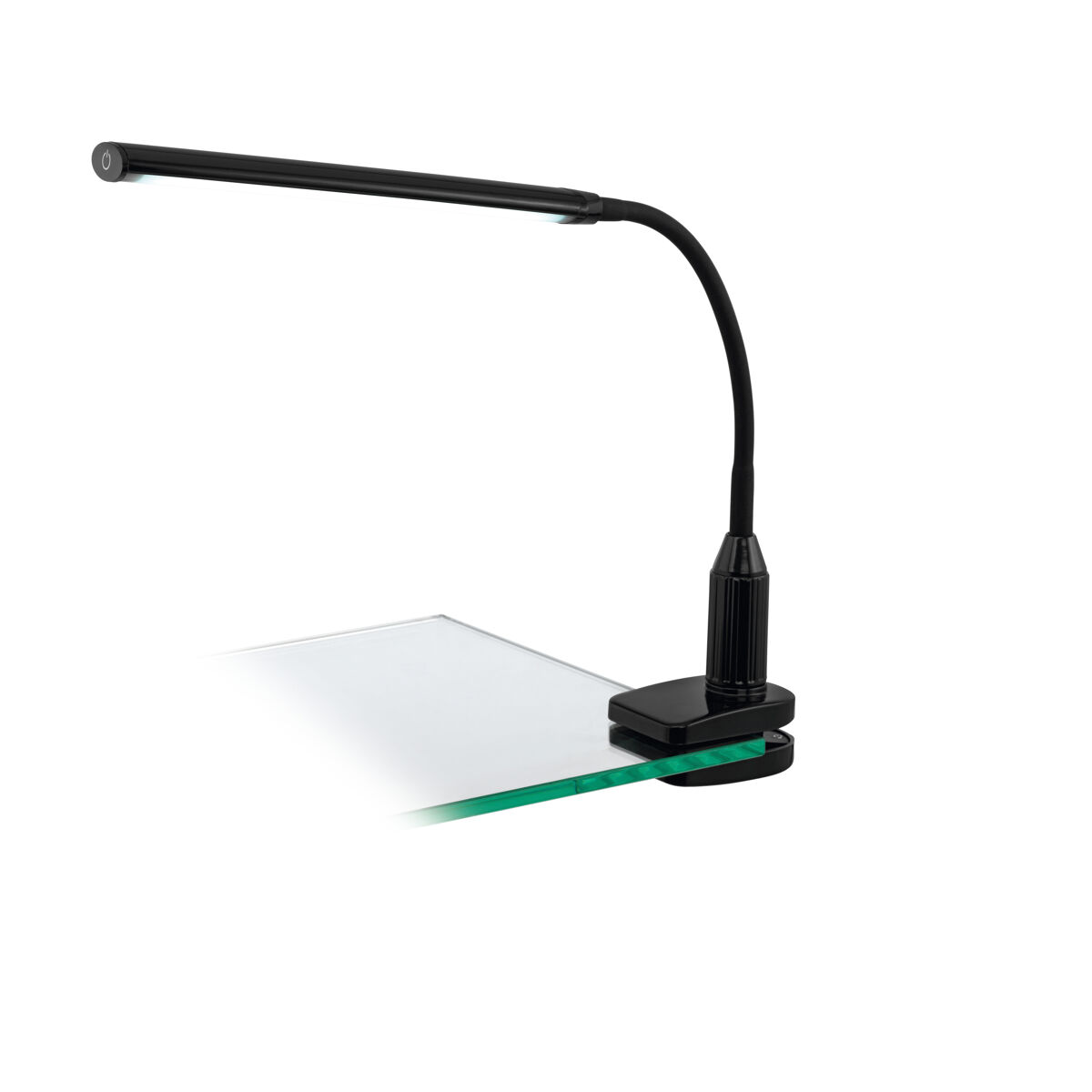 Flexo con pinza LAROA led touch negra marca EGLO