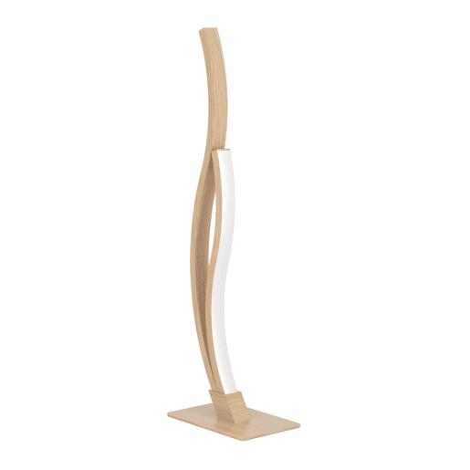 Candeeiro de mesa GRISOLIA led efeito madeira marca EGLO