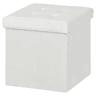 Puff dobrável OTTOMAN 38x38cm cor branca