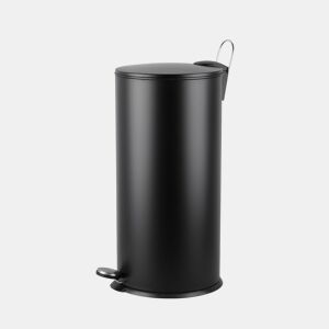 Caixote do lixo FJORD preto 27 litros marca CONFORAMA