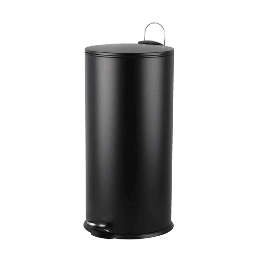 Caixote do lixo FJORD preto 27 litros marca CONFORAMA
