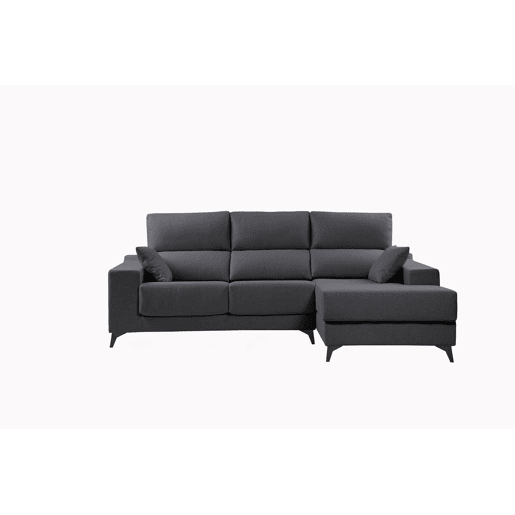 Chaise longue M NOELIA dereita 4 lugares antracite