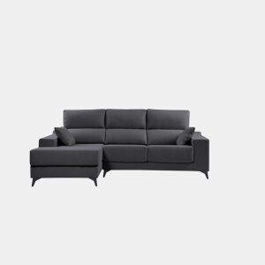 Chaise longue M NOELIA esquerda 4 lugares antracite