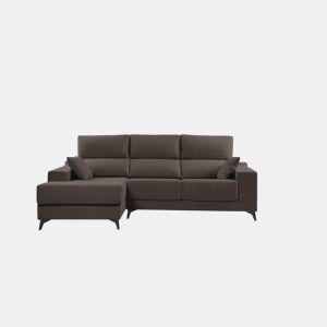 Chaise longue M NOELIA esquerda 4 lugares chocolate