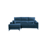 Chaise longue M NOELIA esquerda 4 lugares azul marinho