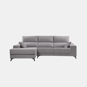 Chaise longue M com arca NOELIA esquerda 4 lugares azul claro