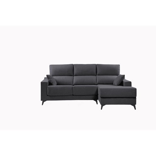 Chaise longue S NOELIA dereita 3 lugares antracite