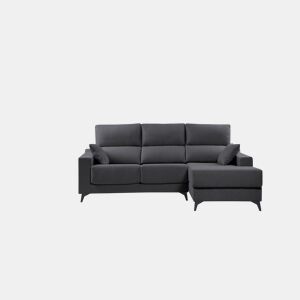 Chaise longue S NOELIA dereita 3 lugares antracite
