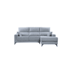 Chaise longue S NOELIA dereita 3 lugares azul claro