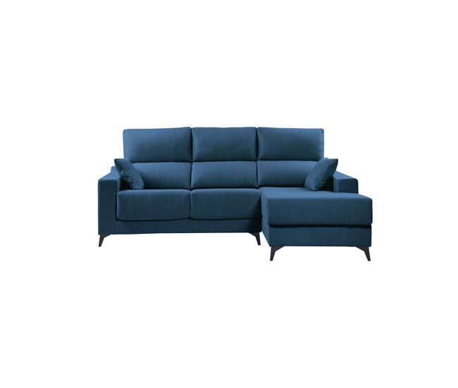 Chaise longue s noelia derecha 3 plazas azul marino