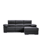 Chaise longue M NOEMI dereita 4 lugares antracite