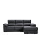 Chaise longue M com arca NOEMI dereita 4 lugares antracite
