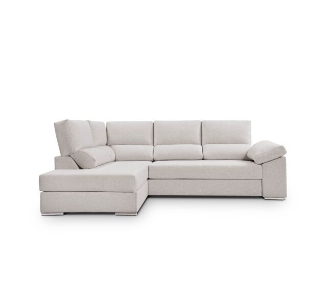 Rinconera l bari xl izquierda 4 plazas beige