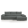 Chaise longue L BARI XL dereita 4 lugares azul