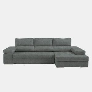 Chaise longue L BARI XL dereita 4 lugares azul