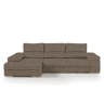 Chaise longue L BARI XL esquerda 4 lugares vison
