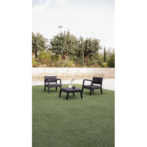 Conjunto de jardim em grafite MIAMI TETE