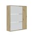 Zapatero MULTI 3 trampones 1 puerta 91,5x106,3x28cm Zapatero MULTI 3 trampones 1 puerta 91,5x106,3x28cm Blanco