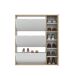 Zapatero MULTI 3 trampones 1 puerta 91,5x106,3x28cm Zapatero MULTI 3 trampones 1 puerta 91,5x106,3x28cm Blanco