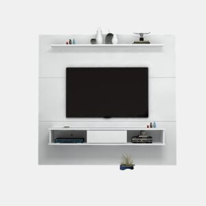 Painel compacto de TV 178cm SLIN branco