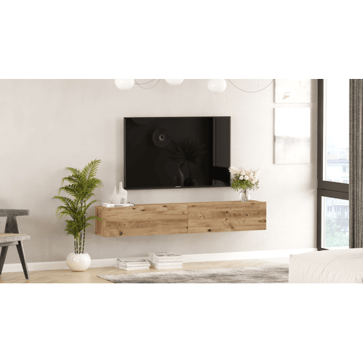 Móvel de TV de 180cm WALLY na cor pinho