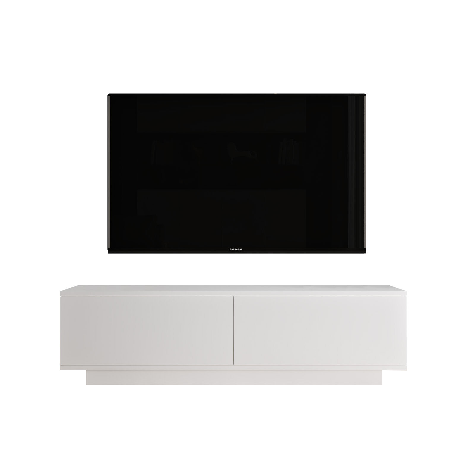 Mueble tv 140cm BORIS Blanco