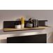 Estante de pared MONTREAL 140cm Estante de pared MONTREAL 140cm Negro/ Madera