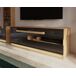 Mueble tv 1 puerta 2 cajones MONTREAL Mueble tv 1 puerta 2 cajones MONTREAL Negro/ Madera