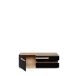 Mueble tv 1 puerta 2 cajones MONTREAL Mueble tv 1 puerta 2 cajones MONTREAL Negro/ Madera