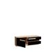 Mueble tv 1 puerta 2 cajones MONTREAL Mueble tv 1 puerta 2 cajones MONTREAL Negro/ Madera