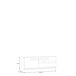 Mueble tv 1 puerta 2 cajones MONTREAL Mueble tv 1 puerta 2 cajones MONTREAL Negro/ Madera
