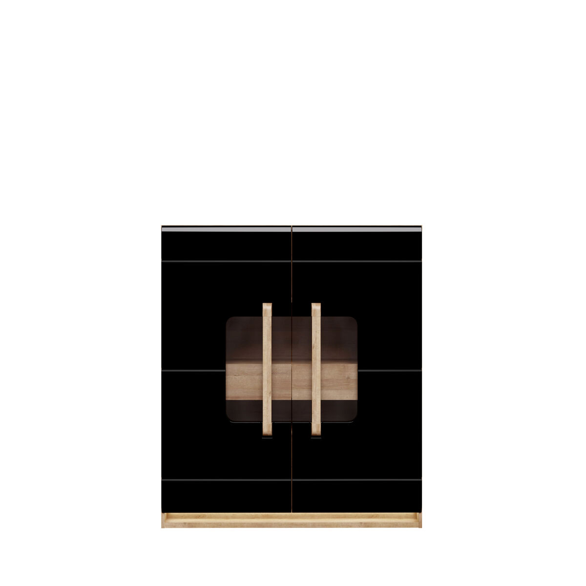 Vitrina 2 puertas 2 cajones MONTREAL