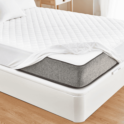 Protetor de colchão de microfibra cama 90cm acolchoado aloé vera Protetor de colchão de microfibra cama 90cm acolchoado aloé vera