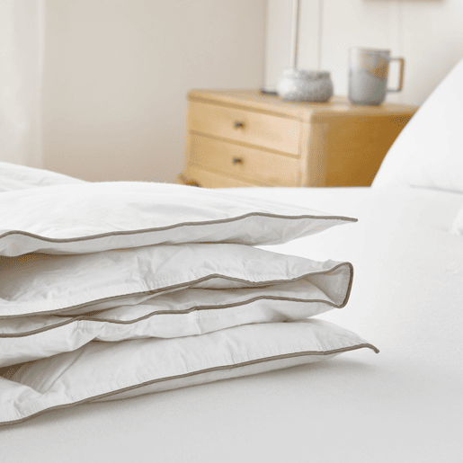 Recheio nórdico PLUMA 85% para cama de 135cm