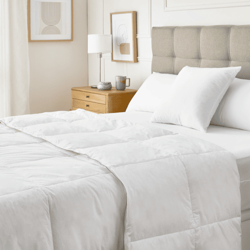 Recheio nórdico PLUMA 85% para cama de 150cm