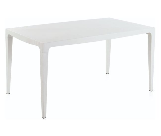 Mesa de jardín master 140cm color blanco