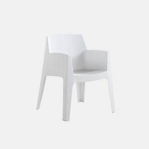 Cadeira de jardim MASTER cor branco