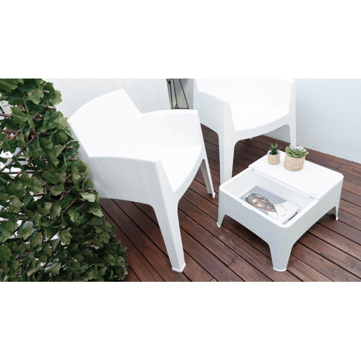 Cadeira de jardim MASTER cor branco