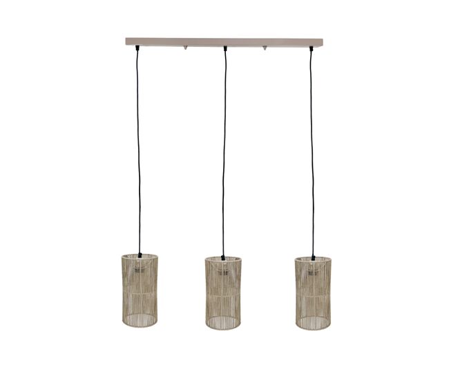 Lámpara de techo leslie 3 luces marca ecoanya