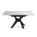Mesa de comedor extensible blanca ARLENE Mesa de comedor extensible blanca ARLENE Blanco
