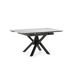 Mesa de comedor extensible blanca ARLENE Mesa de comedor extensible blanca ARLENE Blanco