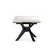 Mesa de comedor extensible blanca ARLENE Mesa de comedor extensible blanca ARLENE Blanco