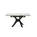 Mesa de comedor extensible blanca ARLENE Mesa de comedor extensible blanca ARLENE Blanco